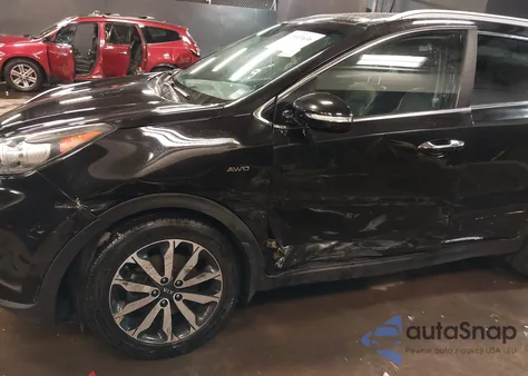 2017 Kia Sportage Ex from USA, damaged, VIN KNDPNCAC0H7084866